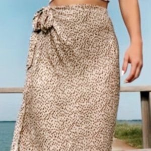 Cheetah Print Maxi Skirt